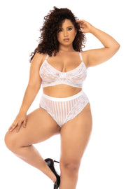 Belle Amour Bralette and High Waist Panty Set
