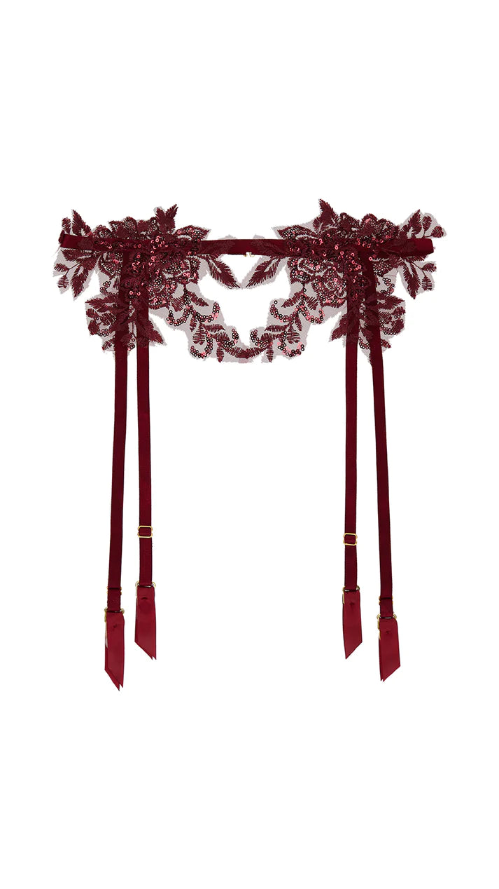 Urania Garter Belt by The Muse Lingerie Bella Bella Boutique Urania Garter Belt by The Muse Lingerie Bella Bella Boutique