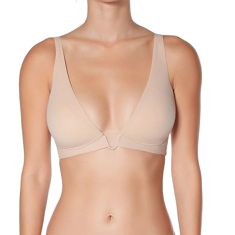Seamless online microfiber bra