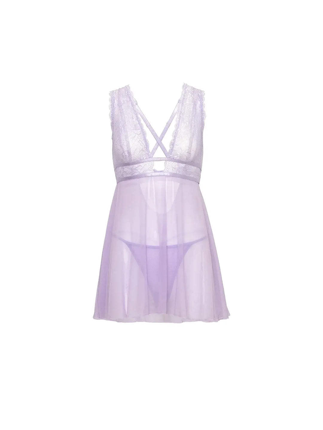 Stassi Sheer Babydoll Set