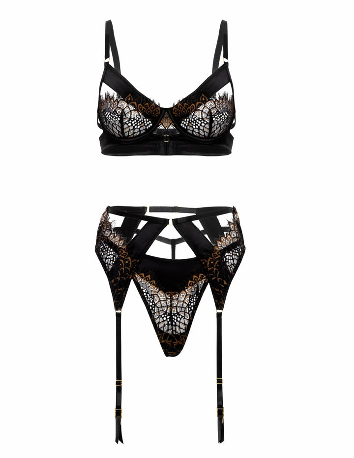 ingrid-peek-a-boo-bra-lingerie-set-black by oh la la cheri 