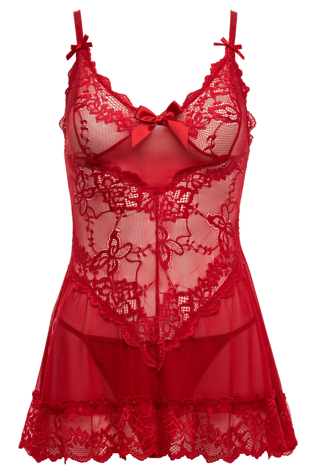 Valentine Lace Babydoll by Oh La La Cheri - Black Bella Bella Boutique Valentine Lace Babydoll by Oh La La Cheri - Black Bella Bella Boutique