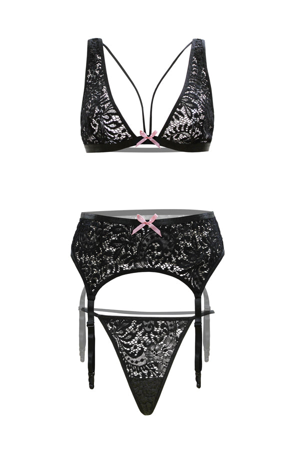 Midnight Garden Lace Lingerie Set Bella Bella Boutique Midnight Garden Lace Lingerie Set Bella Bella Boutique